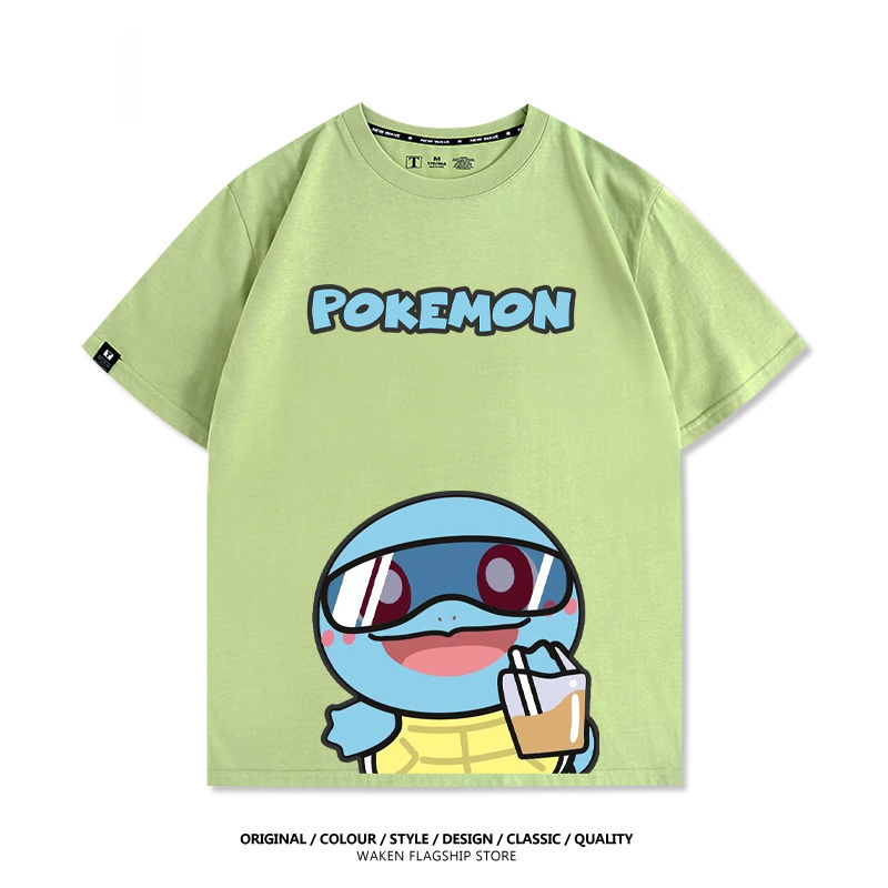 精靈寶可夢 啵啵奶茶 印花T恤-GOODTOYSTUDIO