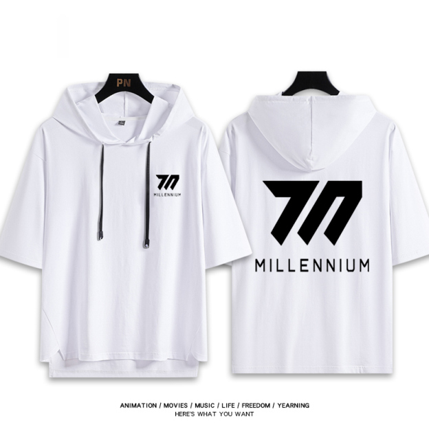 蔚藍檔案 鬼方佳代子 連帽短袖T恤-GOODTOYSTUDIO