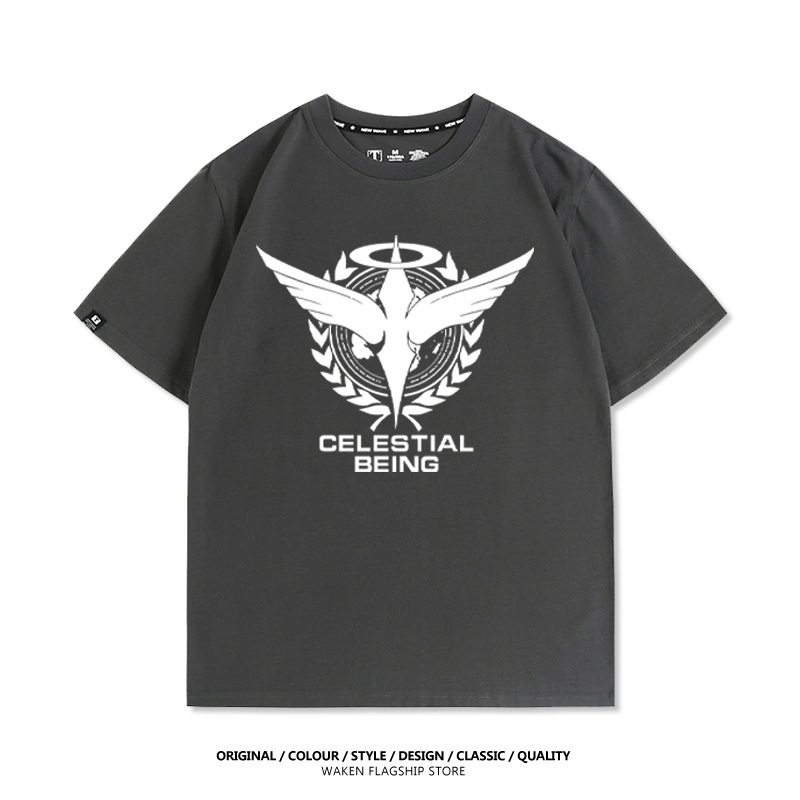 機動戰士鋼彈潮牌 印花T恤-GOODTOYSTUDIO