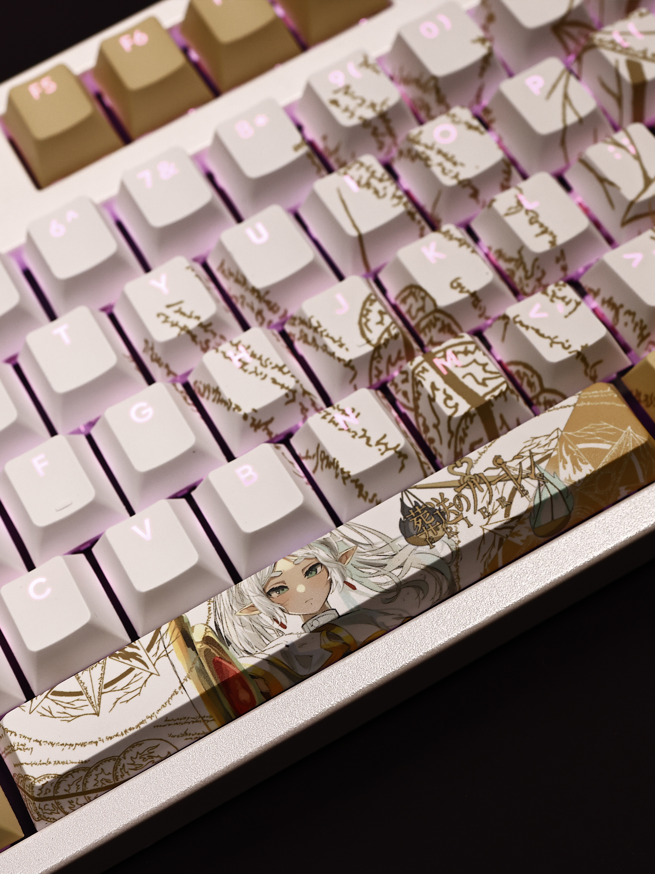 葬送的芙莉蓮透光RGB108鍵標準配列衛星軸鍵帽-GOODTOYSTUDIO