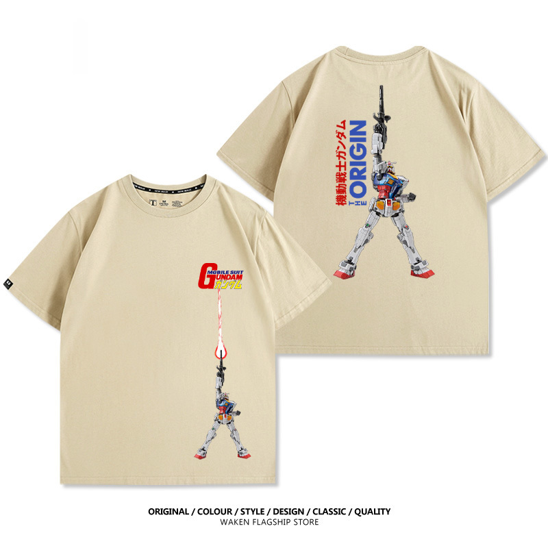 機動戰士鋼彈 印花T恤-GOODTOYSTUDIO