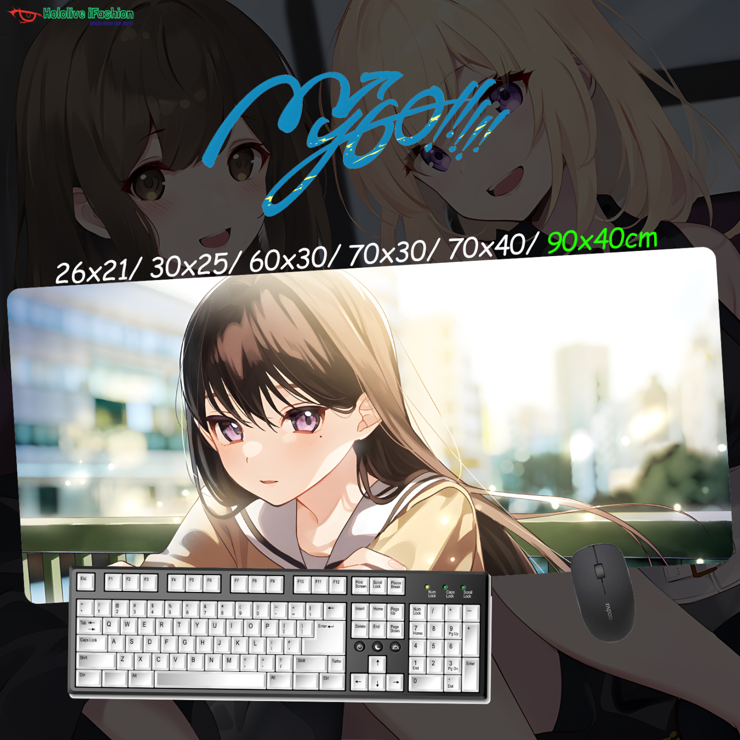 BanG Dream! It's MyGO!!!!! 超大鎖邊主題桌墊 布質滑鼠墊