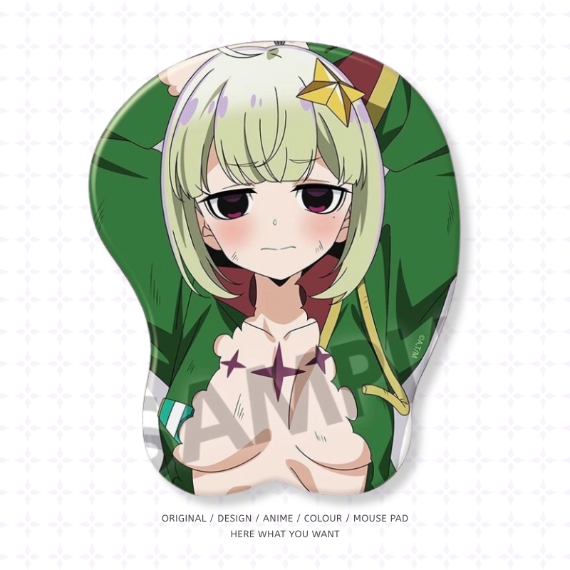 夢想成為魔法少女 柊舞緹娜 阿良河基維 3D立體護腕滑鼠墊