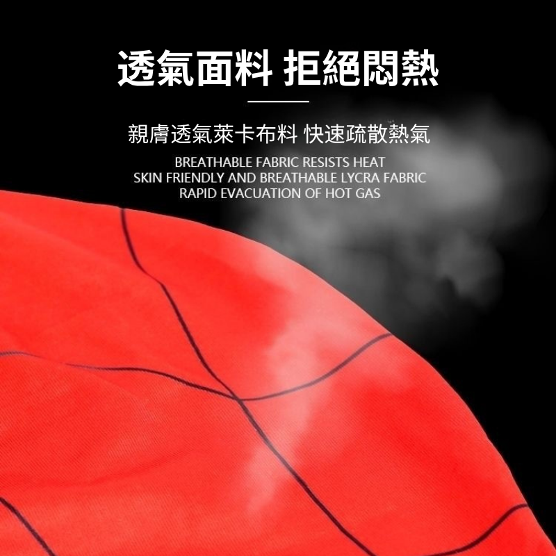 蜘蛛人 Spider-Man 可動眼睛面罩 面料細節