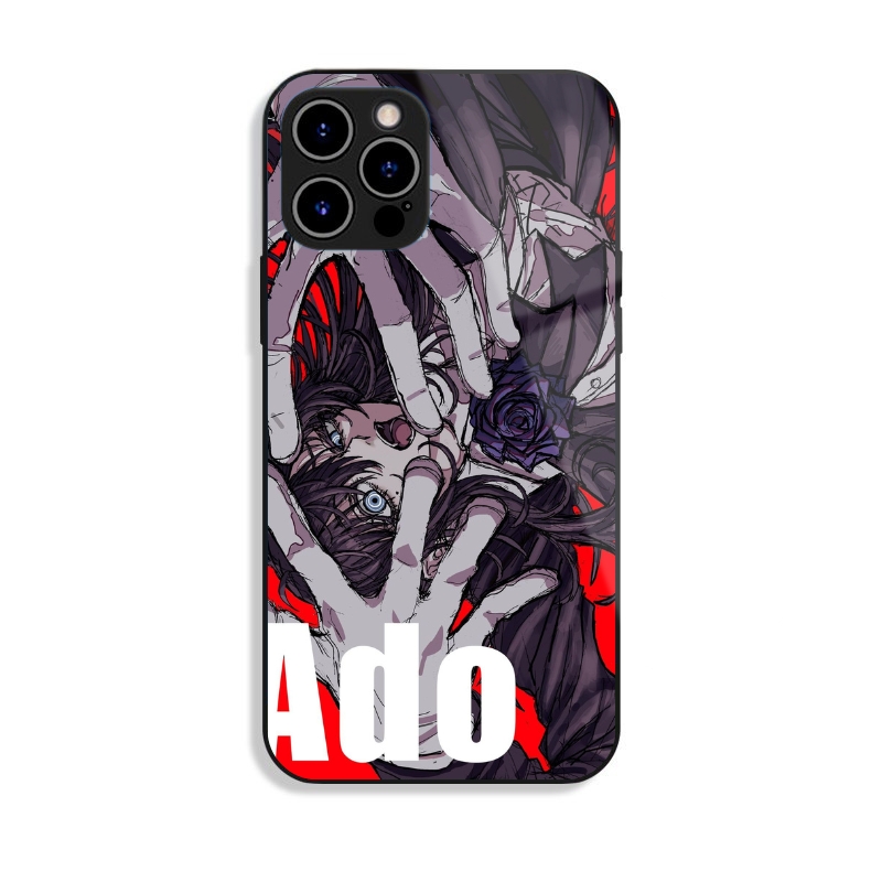 Ado 歌手高清鋼化玻璃手機殼