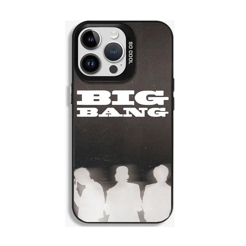 BIGBANG 20週年彩銀漸變手機殼