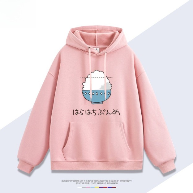 賽馬娘小栗帽米飯新款 親子情侶男女連帽衛衣