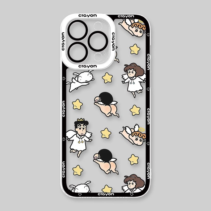 蠟筆小新透明防摔軟殼-GOODTOYSTUDIO