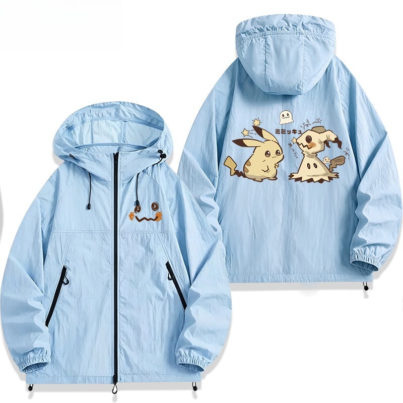 寶可夢 男女輕薄透氣防曬服外套