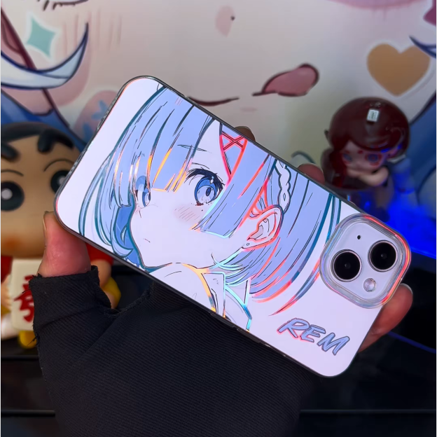 蕾姆極光金彩手機殼