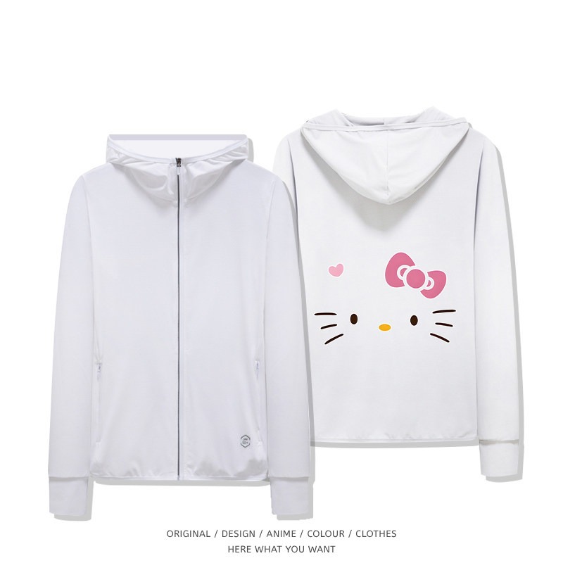 凱蒂貓 Hello Kitty 夏季通勤冰絲速乾涼感防曬外套