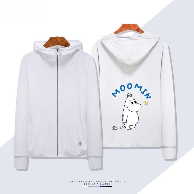 Moomin 嚕嚕米 夏季通勤冰絲速乾涼感防曬外套