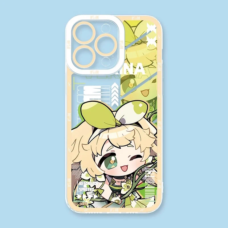鳴潮維里奈Q版天使眼透明手機殼