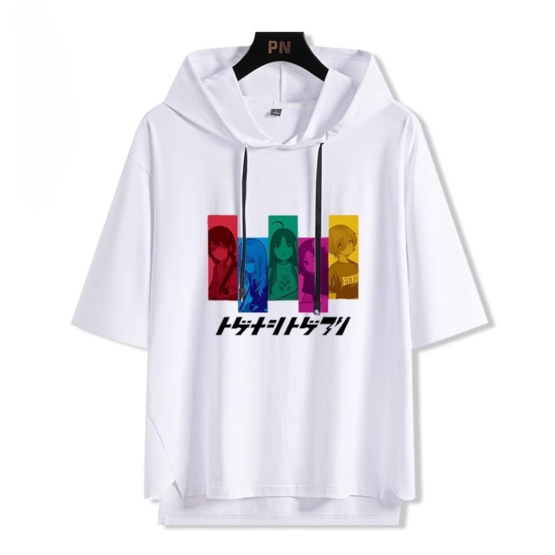 哭泣少女樂隊 連帽短袖T恤-GOODTOYSTUDIO