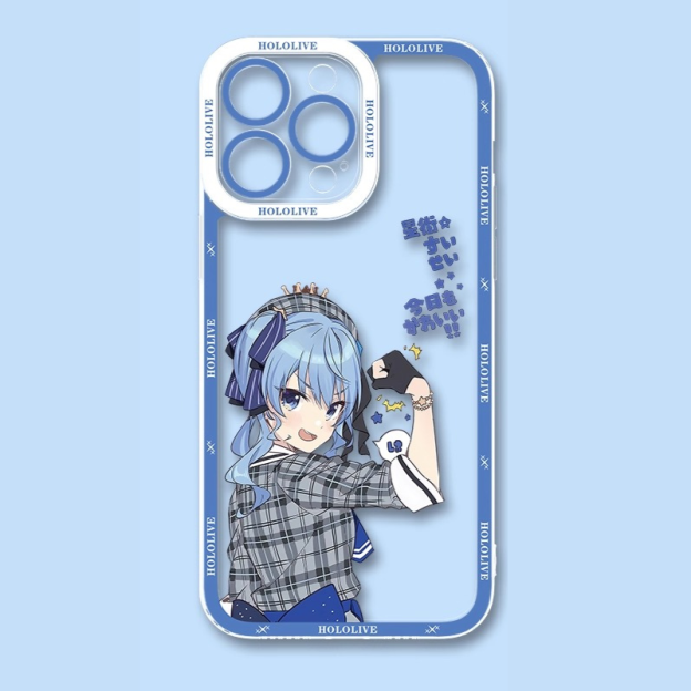 Hololive虛擬主播天使眼透明防摔軟殼