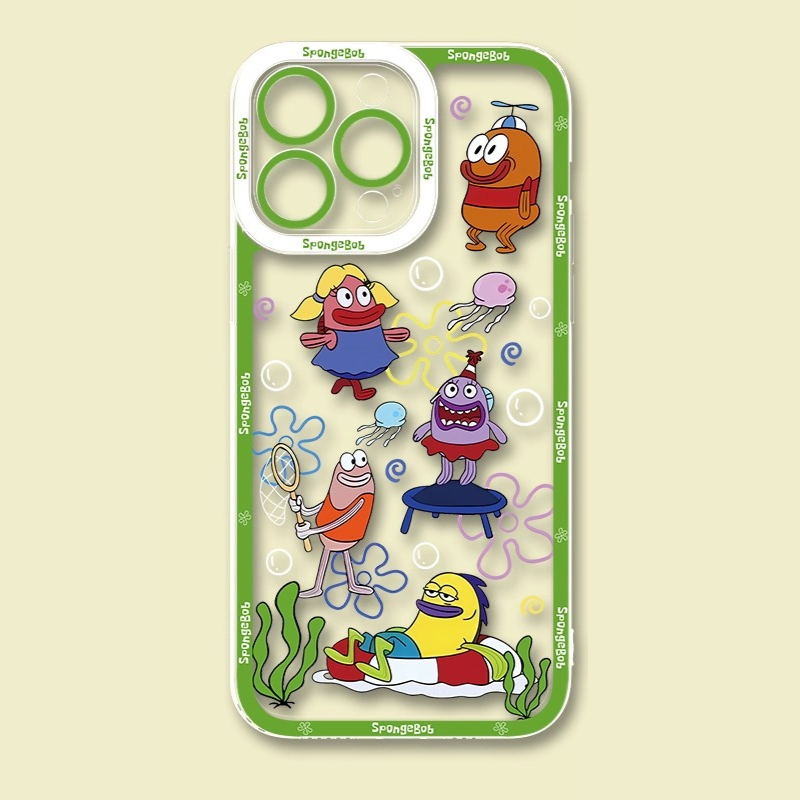 海綿寶寶天使眼透明防摔軟殼-GOODTOYSTUDIO