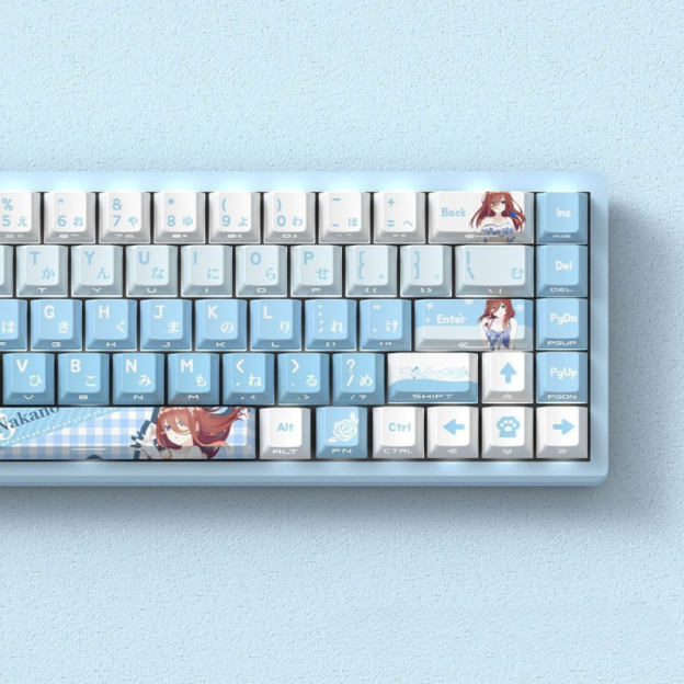 中野三玖 聯名二次元側刻無線機械鍵盤