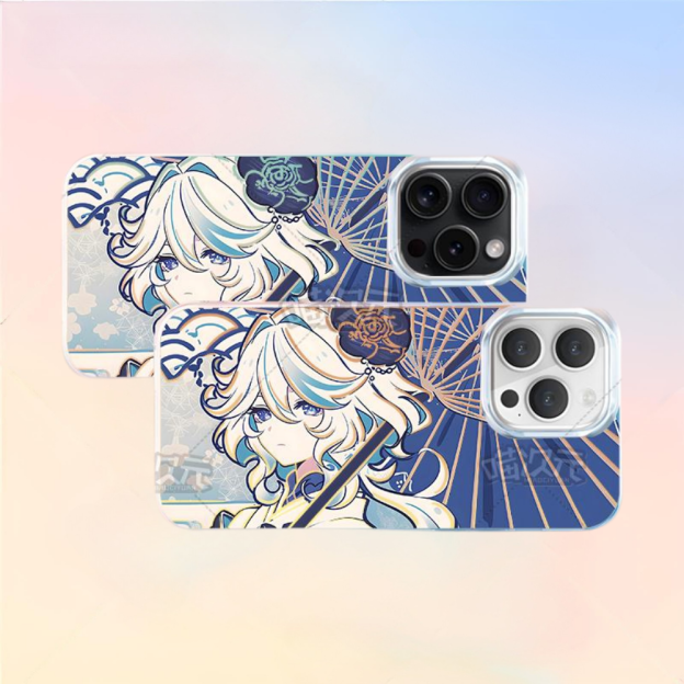 原神極光金漸變防摔手機殼