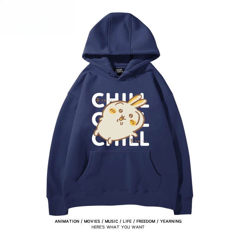 Chiikawa 親子情侶男女連帽衛衣