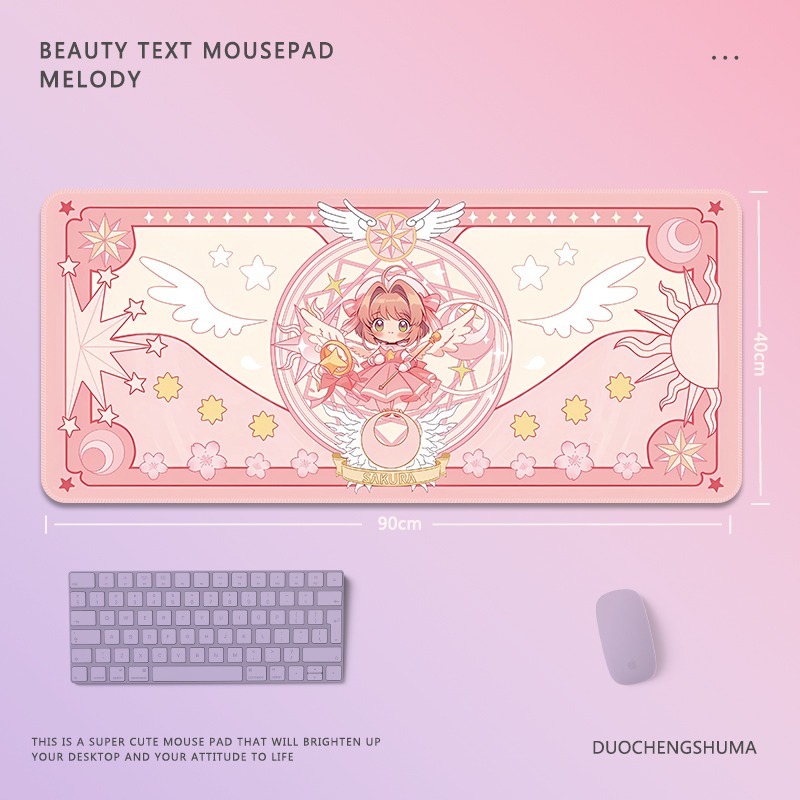 魔卡少女櫻 主題桌墊 布質滑鼠墊-GOODTOYSTUDIO