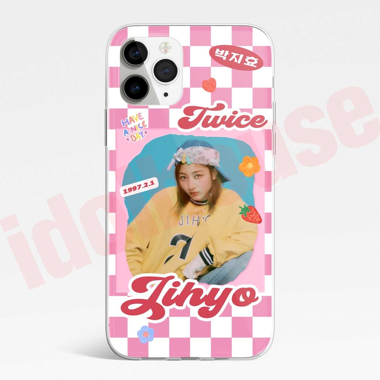 TWICE 天使眼透明防摔軟殼-GOODTOYSTUDIO