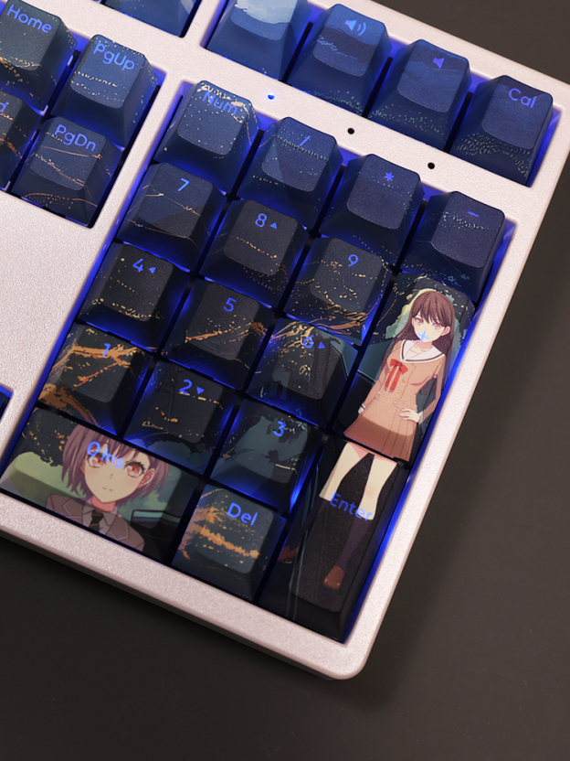 MYGO!!!!!透光RGB108鍵標準配列衛星軸鍵帽-GOODTOYSTUDIO