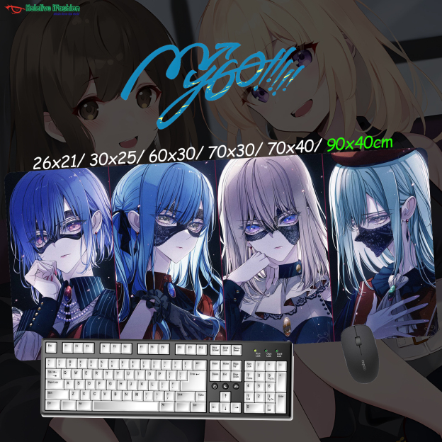 BanG Dream! It's MyGO!!!!! 超大鎖邊主題桌墊 布質滑鼠墊