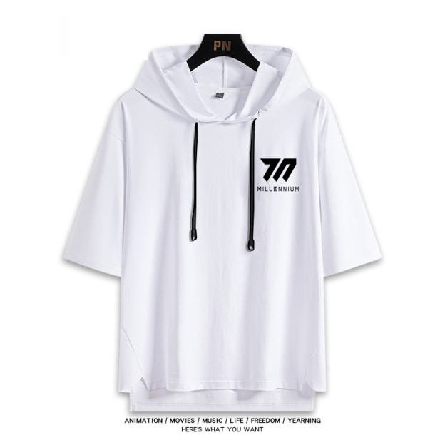 蔚藍檔案 鬼方佳代子 連帽短袖T恤-GOODTOYSTUDIO