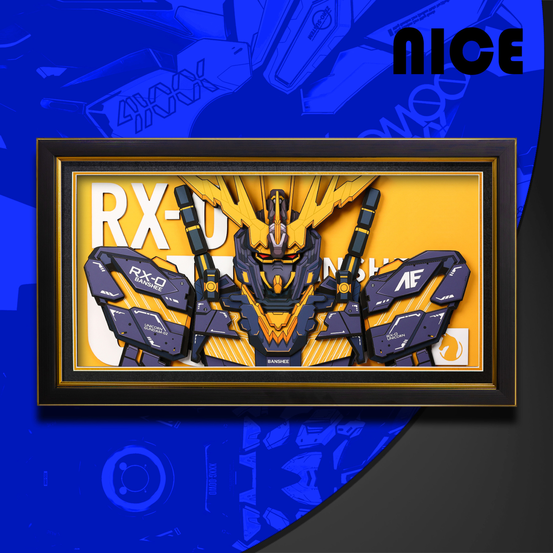 機動戰士鋼彈 3D立體畫-GOODTOYSTUDIO