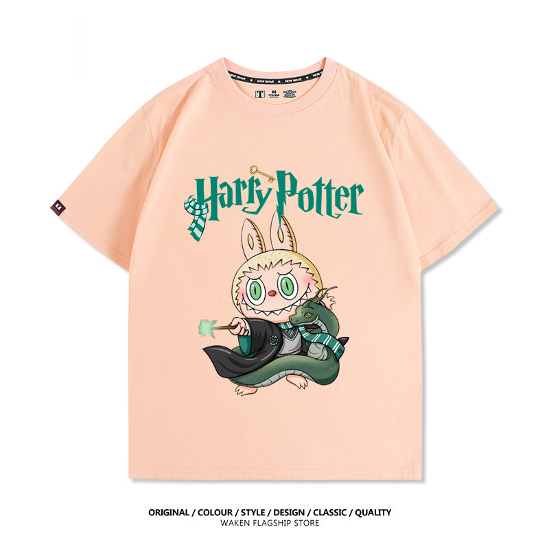 LabubuX哈利波特 印花T恤-GOODTOYSTUDIO