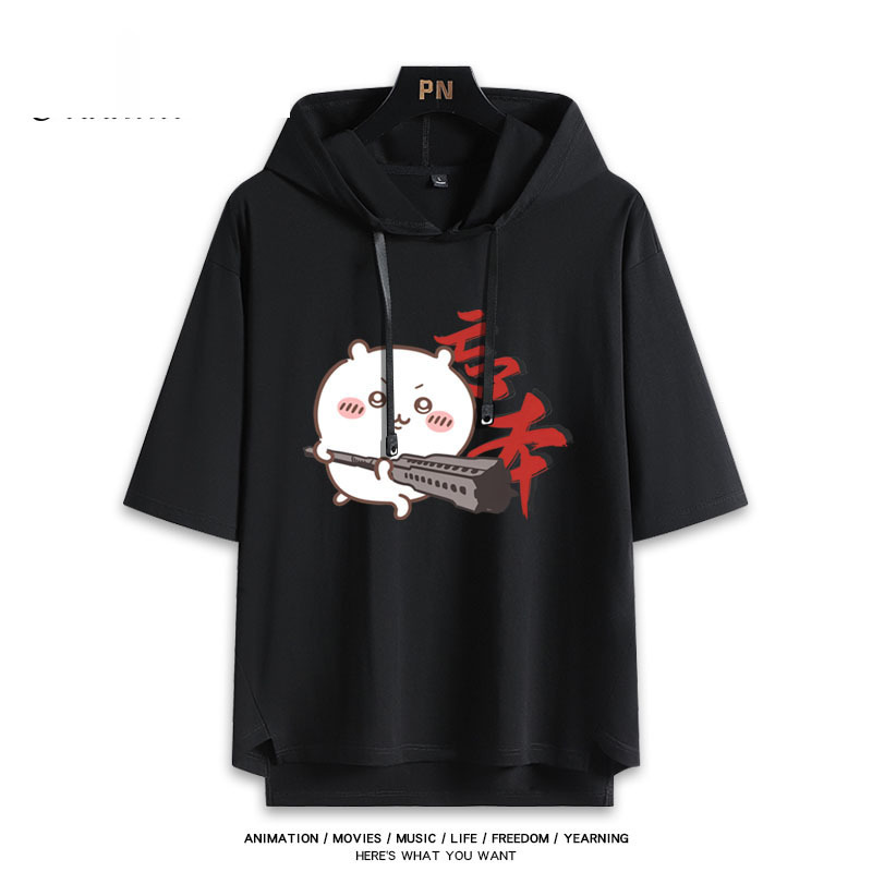 Chiikawa 忘本 連帽短袖T恤-ZUIHANG SHOP