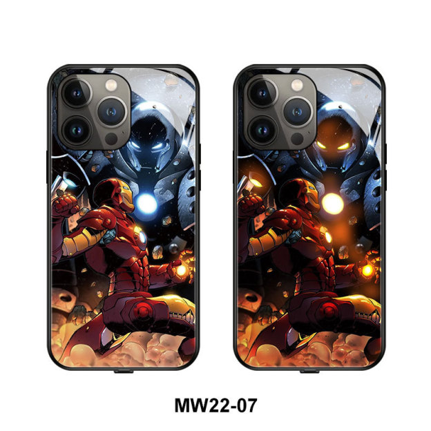 蘋果 系列漫威來電閃智能發光手機殼