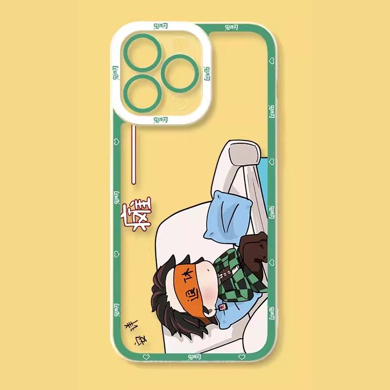 鬼滅之刃天使眼透明防摔軟殼