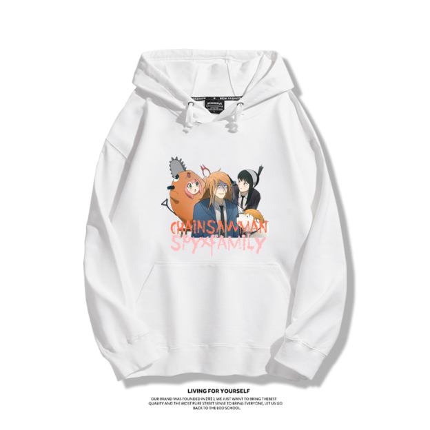鏈鋸人 2025秋冬新款 親子情侶男女連帽衛衣-ZUIHANG SHOP