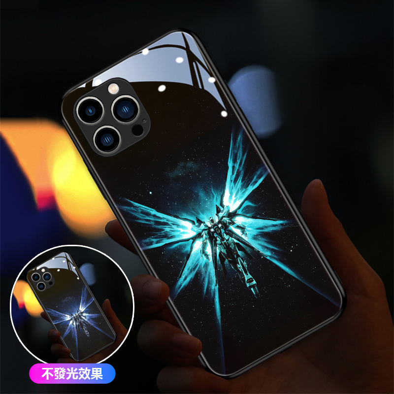 機動戰士鋼彈來電閃智能發光手機殼