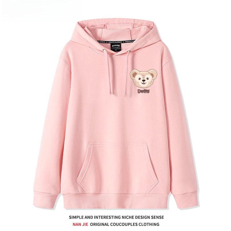 星黛露達菲 聯名衛衣2025秋冬新款 親子情侶裝連帽衛衣