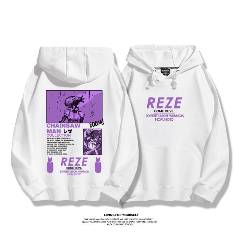 鏈鋸人 2025秋冬新款 親子情侶男女連帽衛衣-ZUIHANG SHOP