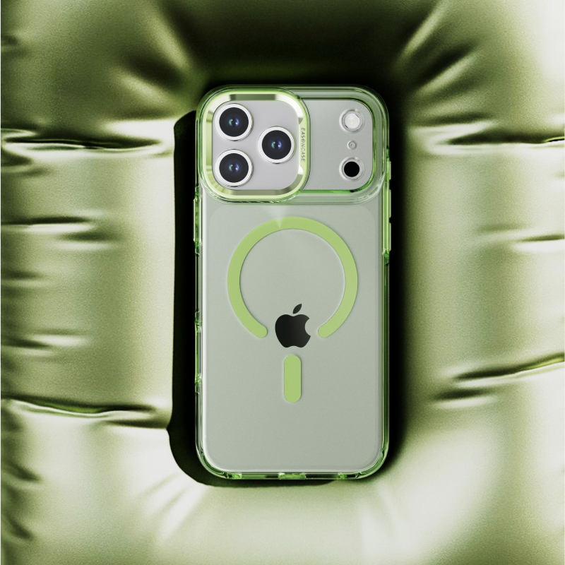 適用iPhone17系列 多巴胺透色金屬磁吸手機殼-GOODTOYSTUDIO