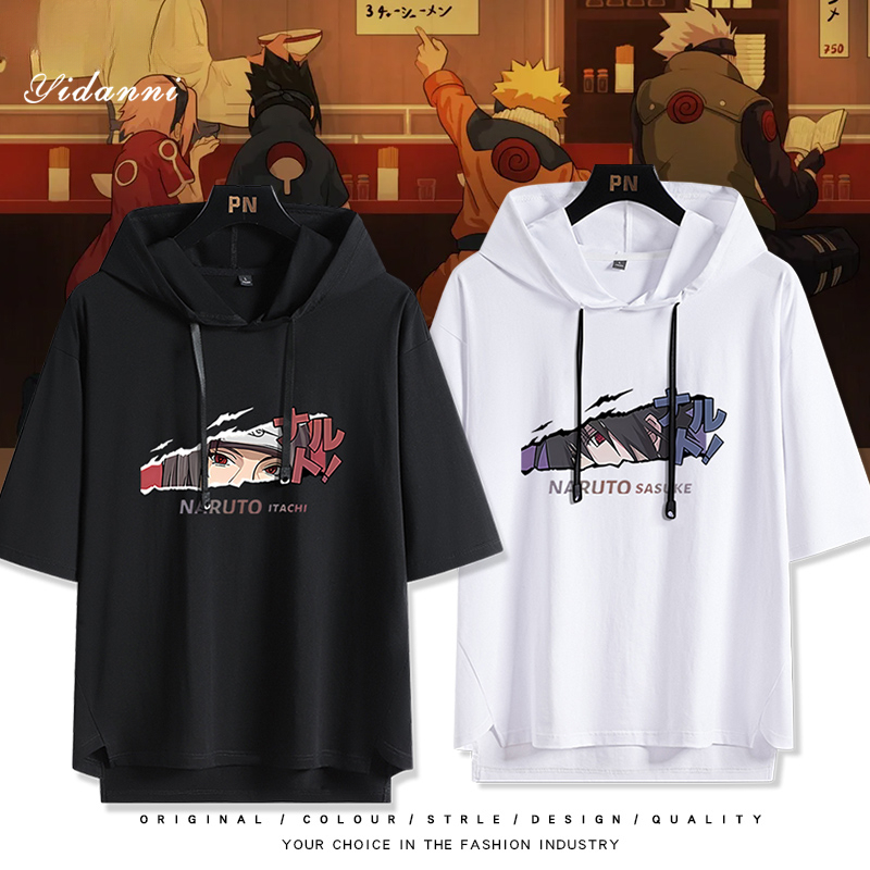 火影忍者 連帽短袖T恤-GOODTOYSTUDIO