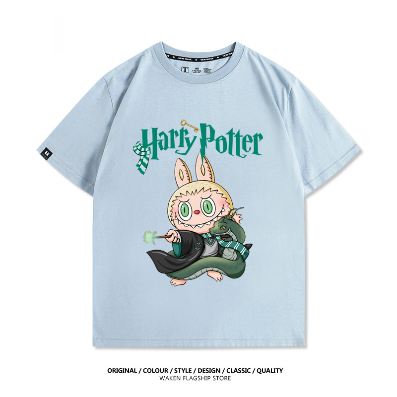 LabubuX哈利波特 印花T恤-GOODTOYSTUDIO
