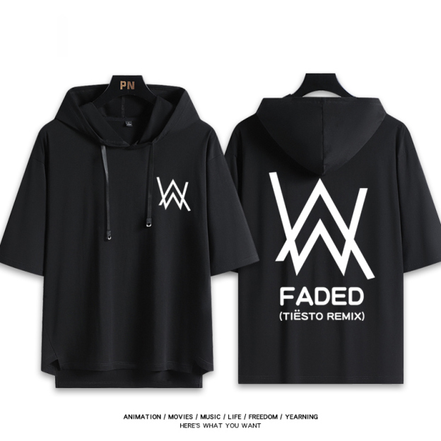 艾倫沃克 Alan Walker 連帽短袖T恤
