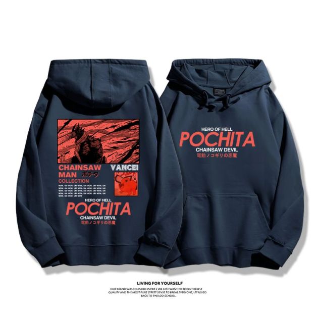 鏈鋸人 2025秋冬新款 親子情侶男女連帽衛衣-ZUIHANG SHOP