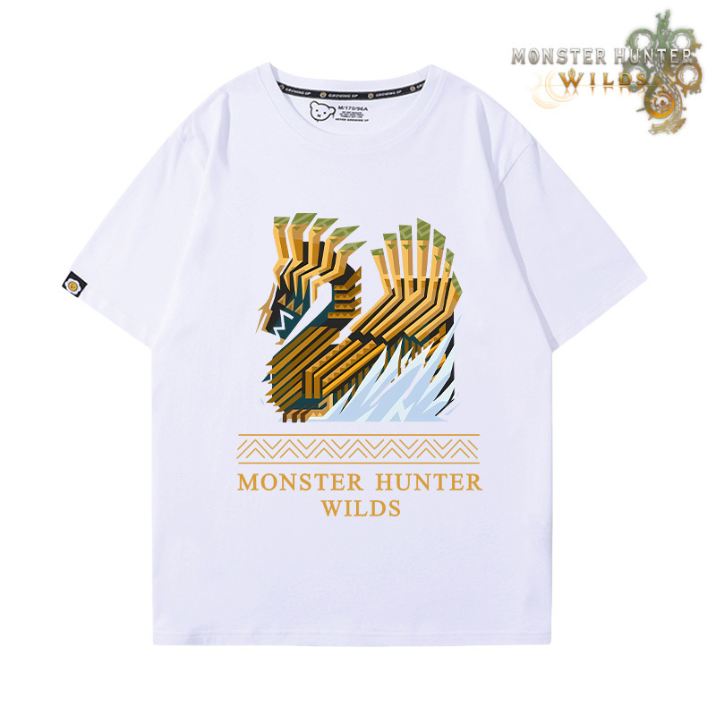 《魔物獵人荒野》第3彈 印花短袖T恤-GOODTOYSTUDIO