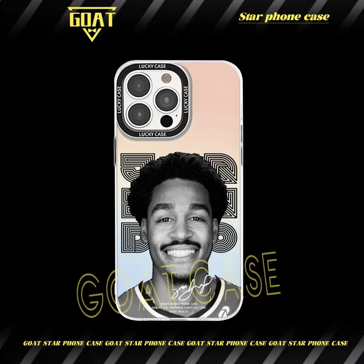 球星肖像｜極光鐳射球星手機殼-GOODTOYSTUDIO