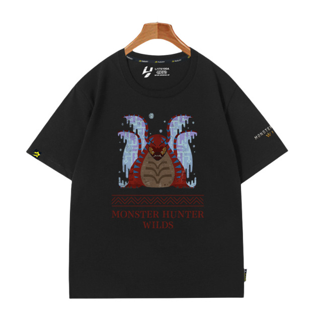 魔物獵人荒野 第2彈 印花短袖T恤-CASEZONE