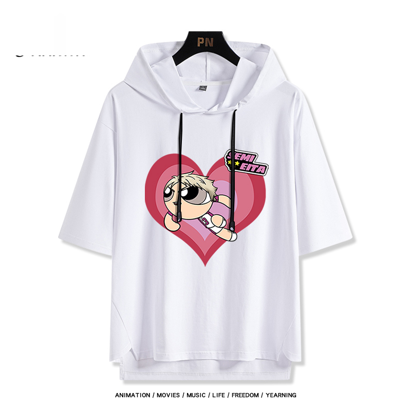 排球少年 連帽短袖T恤-GOODTOYSTUDIO