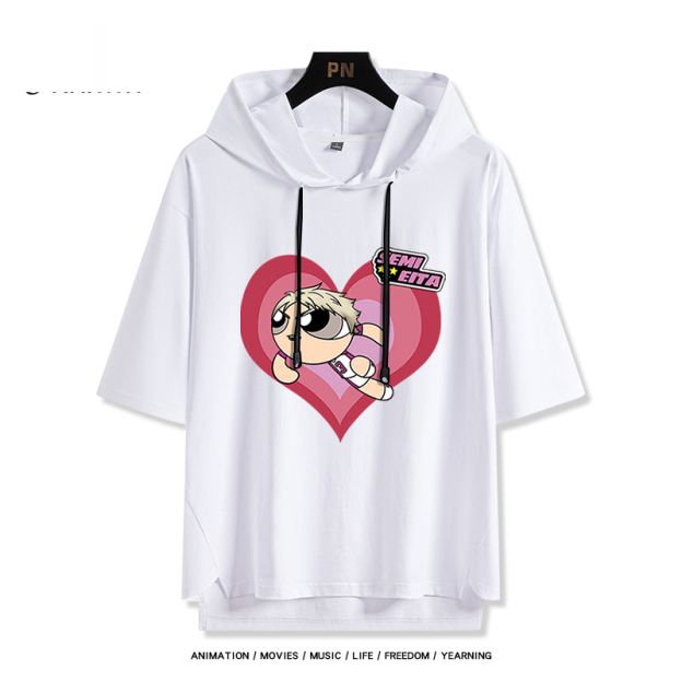 排球少年 連帽短袖T恤-GOODTOYSTUDIO