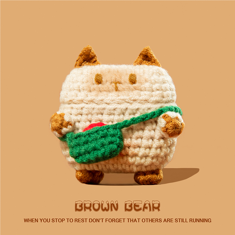 毛絨玩偶AirPods耳機保護殼-GOODTOYSTUDIO