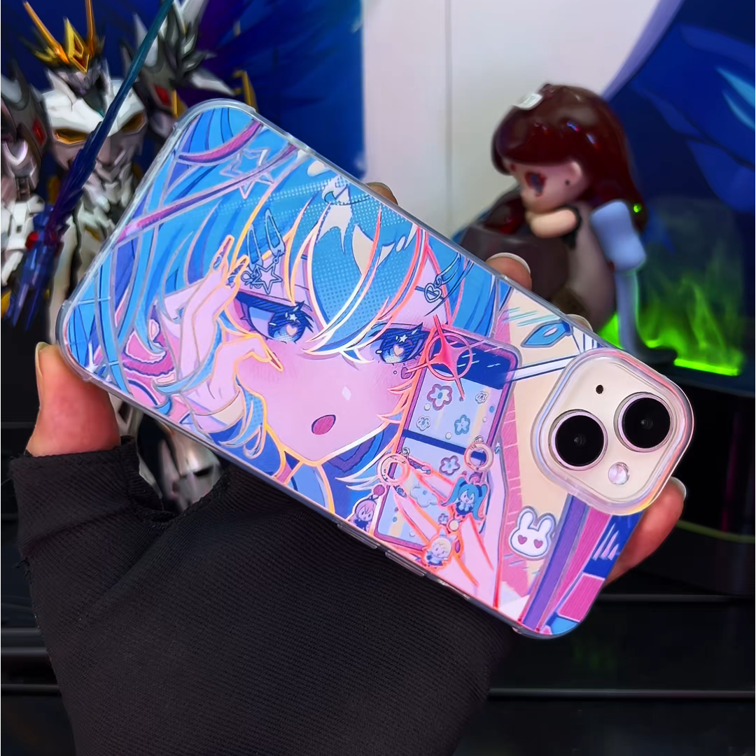 初音未來極光金防摔手機殼-GOODTOYSTUDIO