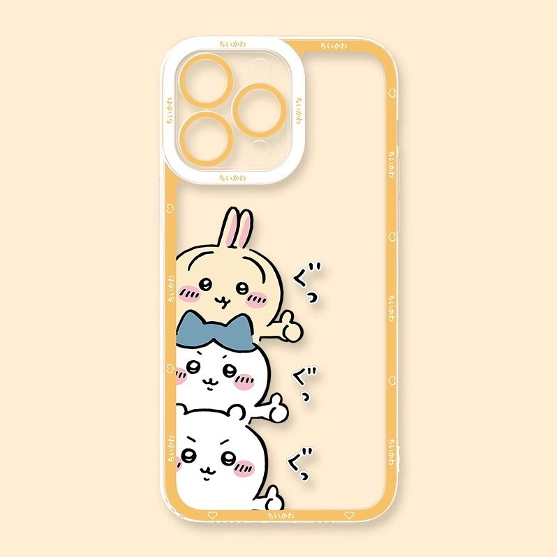 Chiikawa天使眼透明防摔軟殼